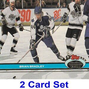 Brian Bradley Hockey Card Collection